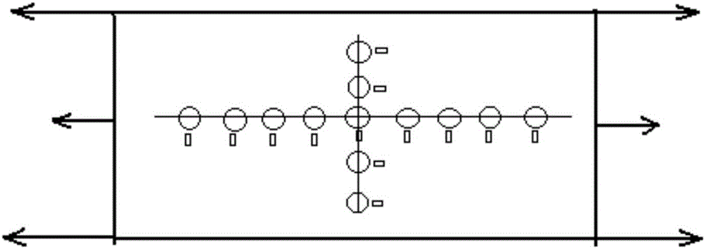 Detecting method for residual stress of steel structure