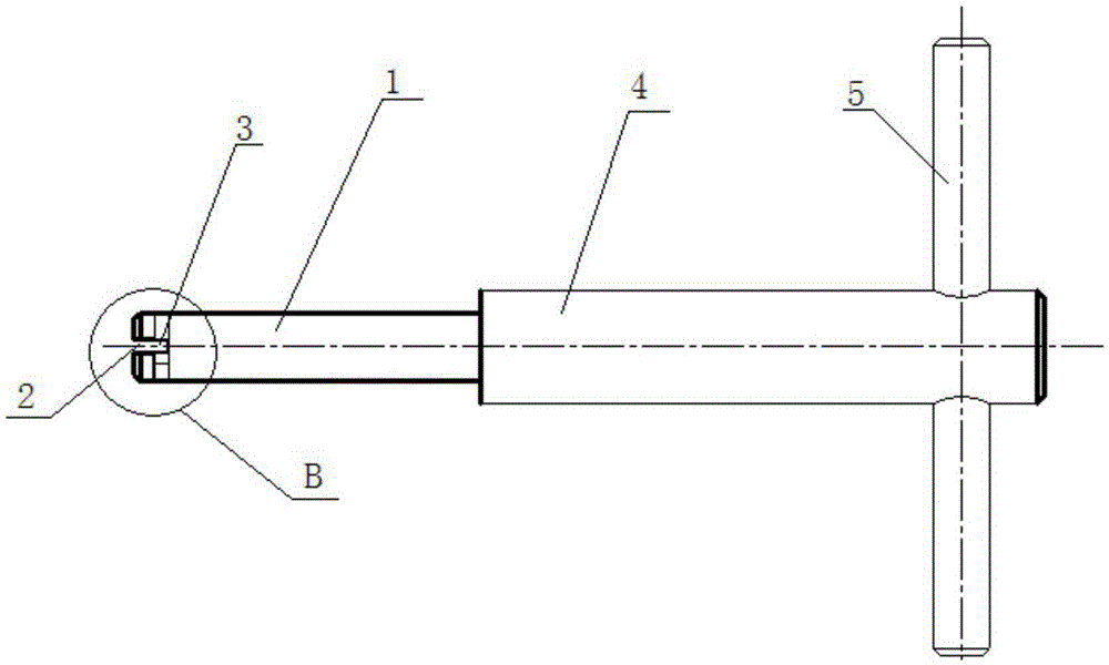 Device and method for cutting off and collecting steel wire thread sleeve tail shank of casing with complex blind cavity