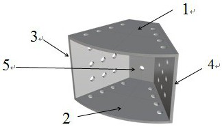 A single-layer aluminum alloy reticulated shell box-type modular assembly node and its construction technology