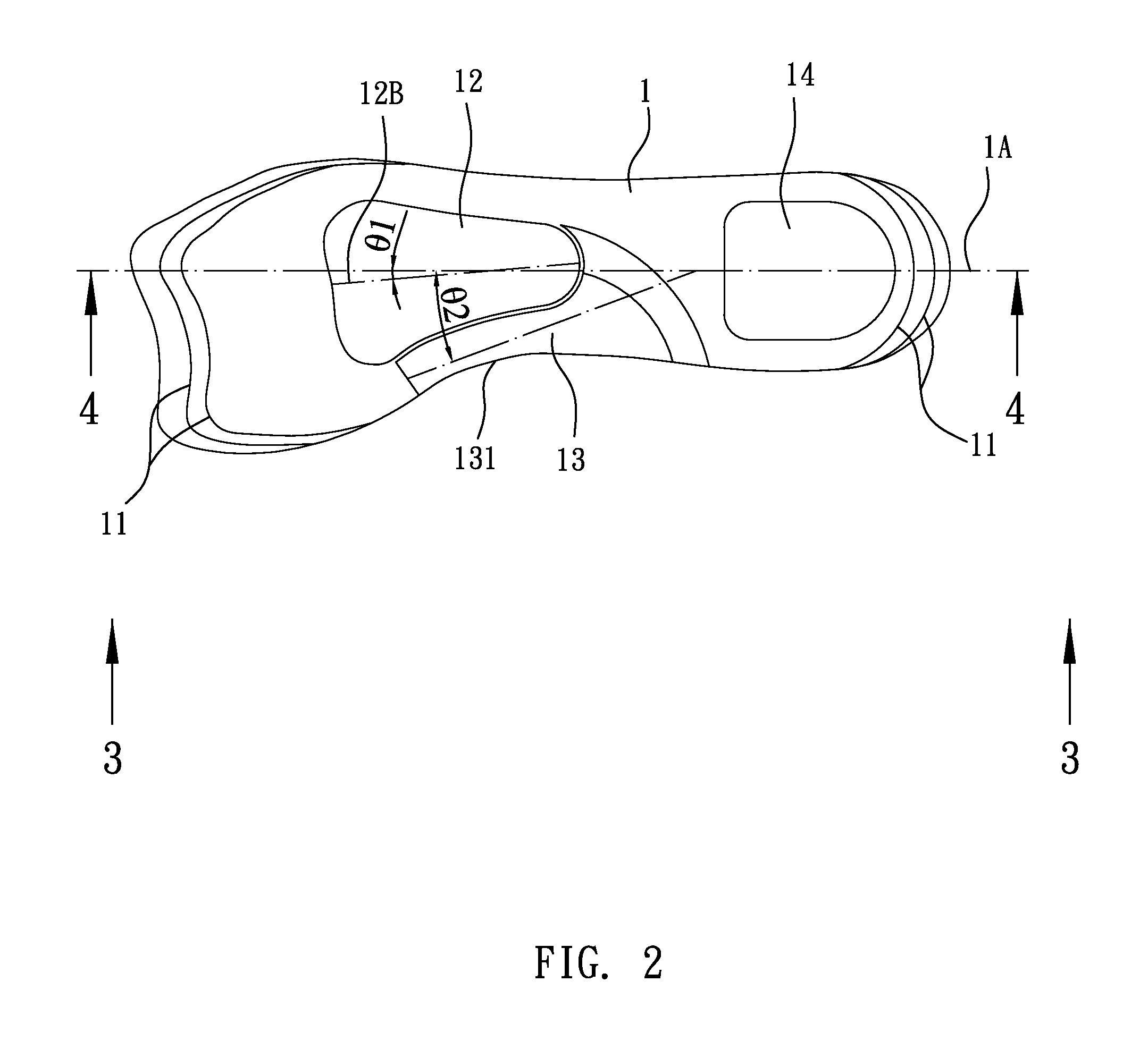 Arch support insole for shoes