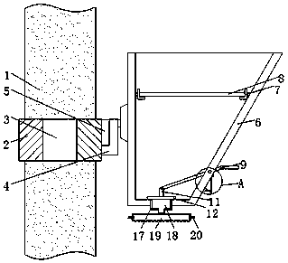 Garden tree irrigation device