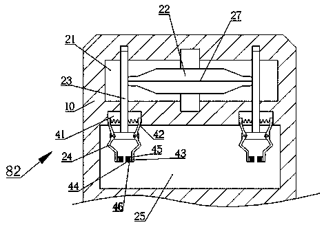 Glass ware cleaning and drying device for medical experiments