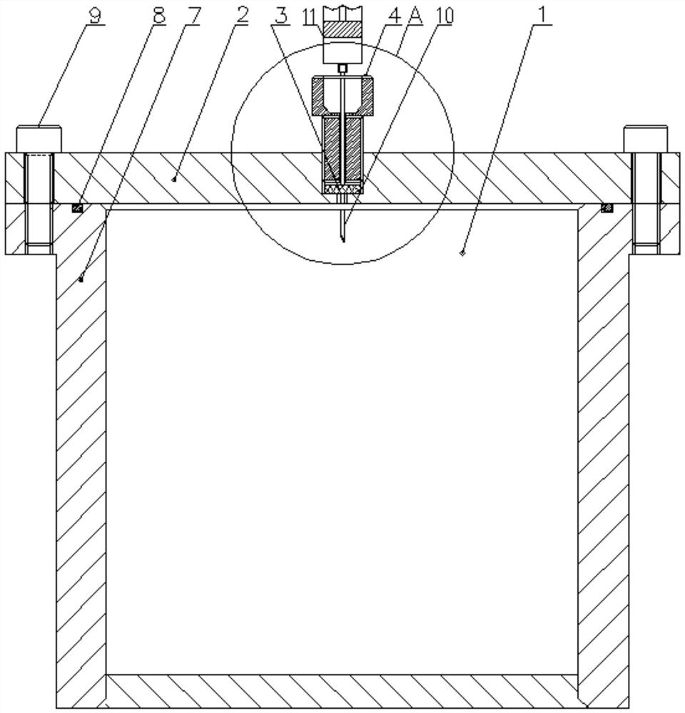 A closed storage slow-release micro-atmosphere collection method