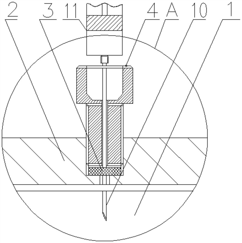 A closed storage slow-release micro-atmosphere collection method