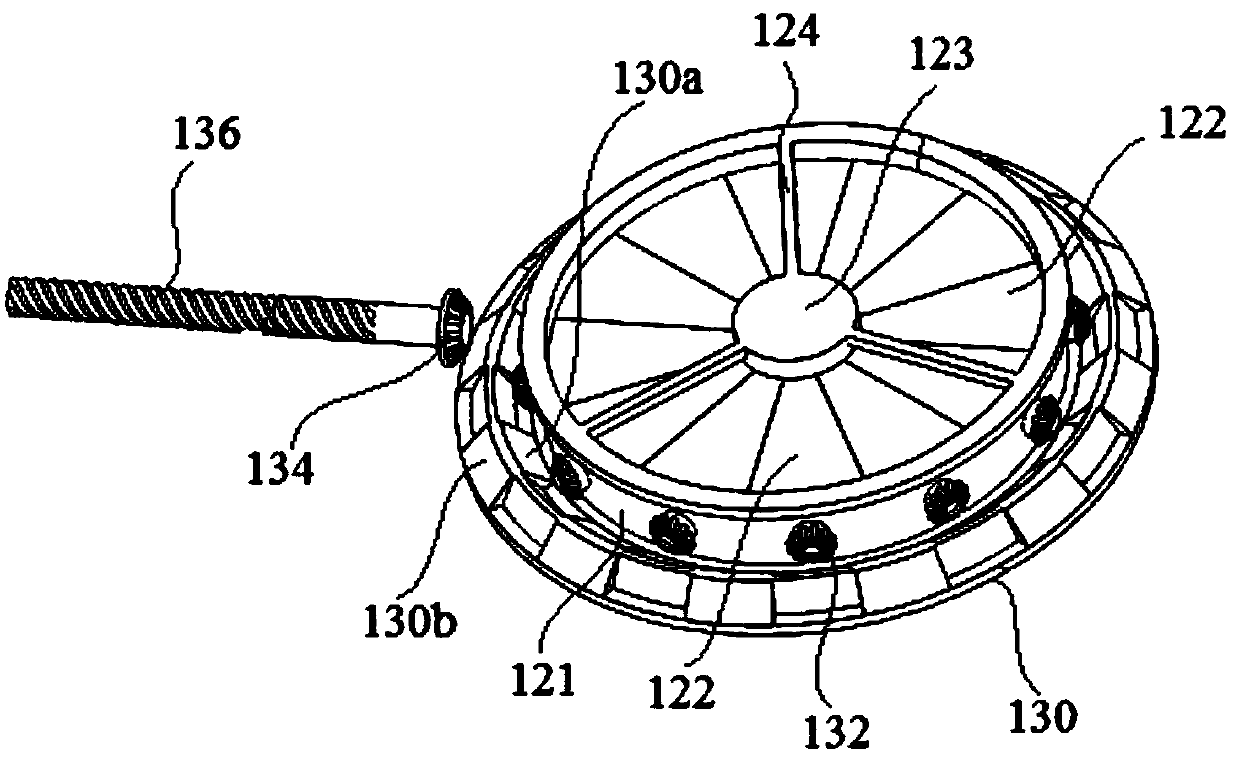 Air channel switch valve and grinding machine