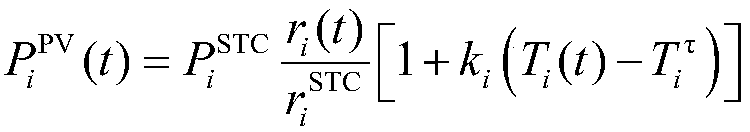 Time sequence running sample generation method of distribution network in garden