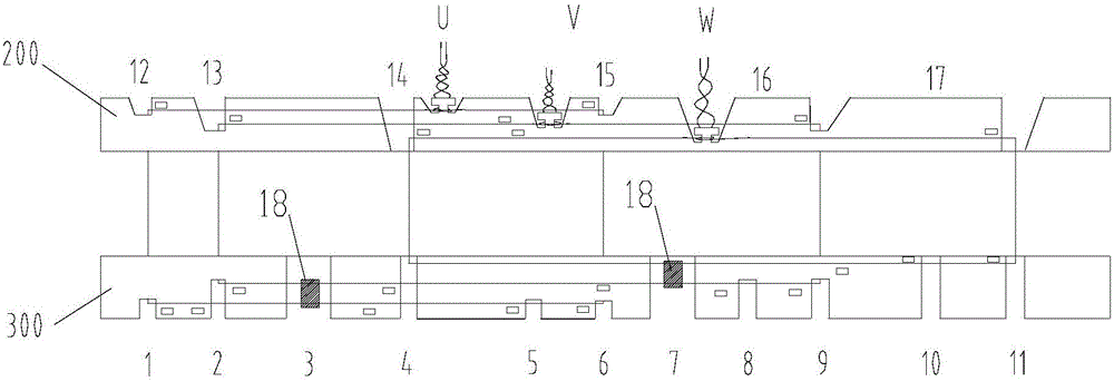 Insulated framework, motor stator and motor