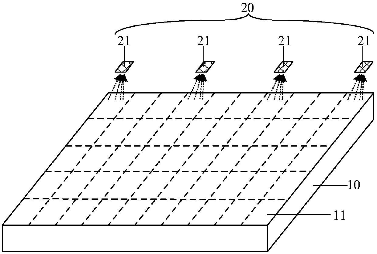 Display device and brightness detection method thereof