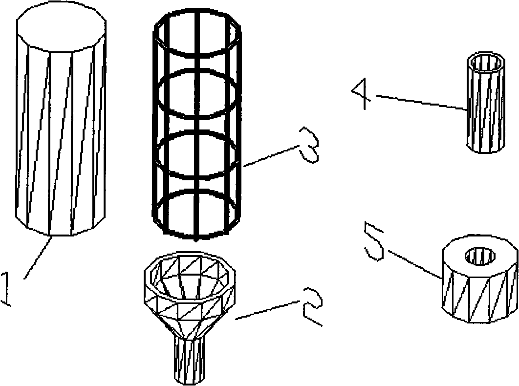 Stick for obtaining toxin of scorpions