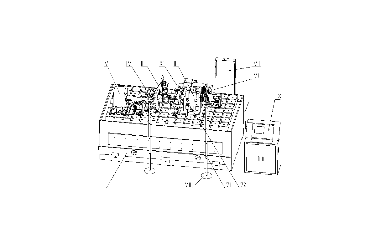 Main shaft performance testing platform