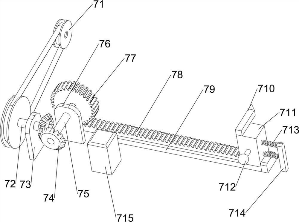 Turning type rolling pin manufacturing device