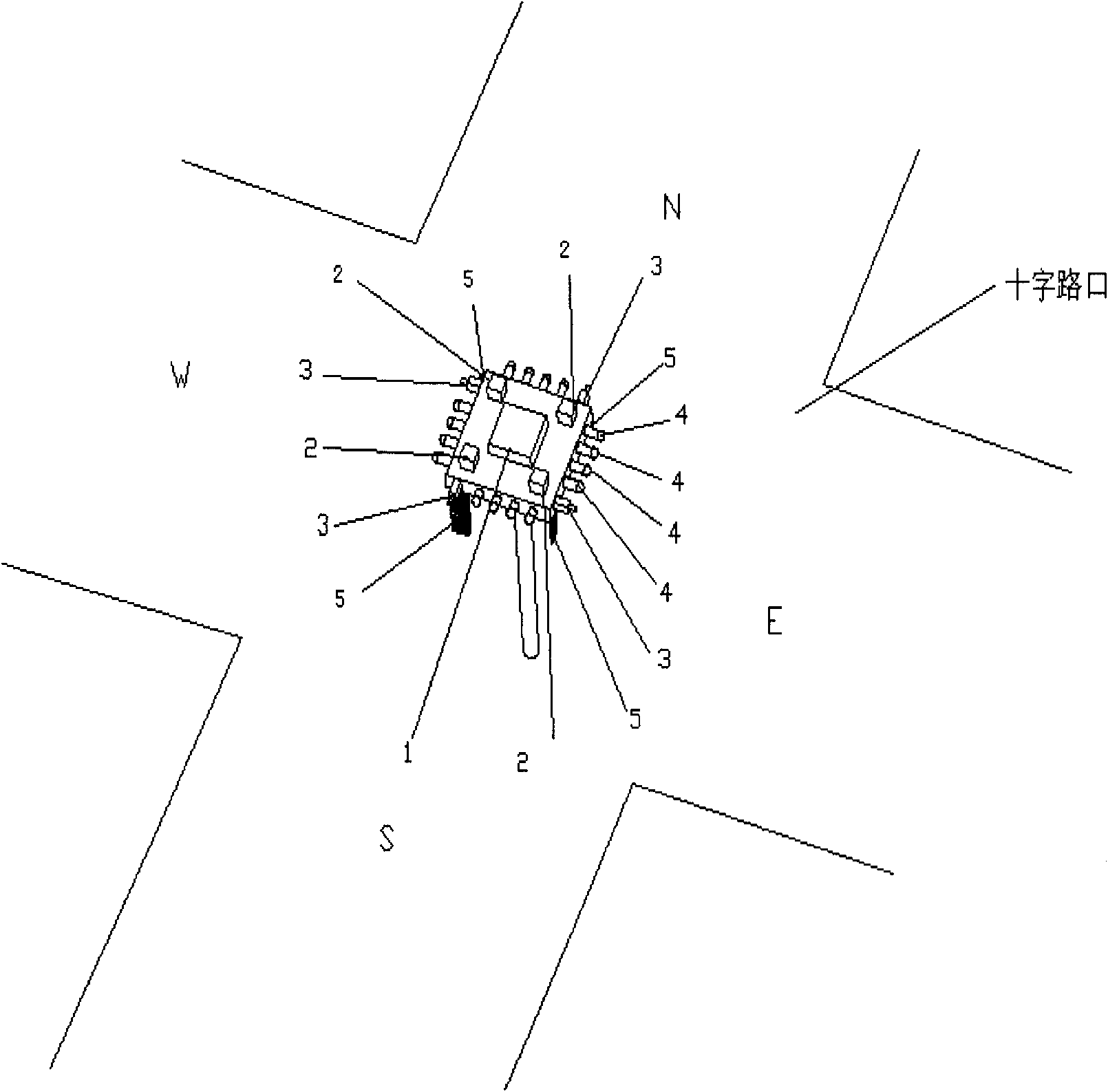 Traffic signal intelligent control system and method based on image processing