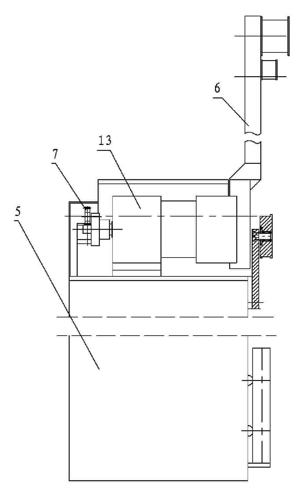 Repeated bending test equipment of optical cable