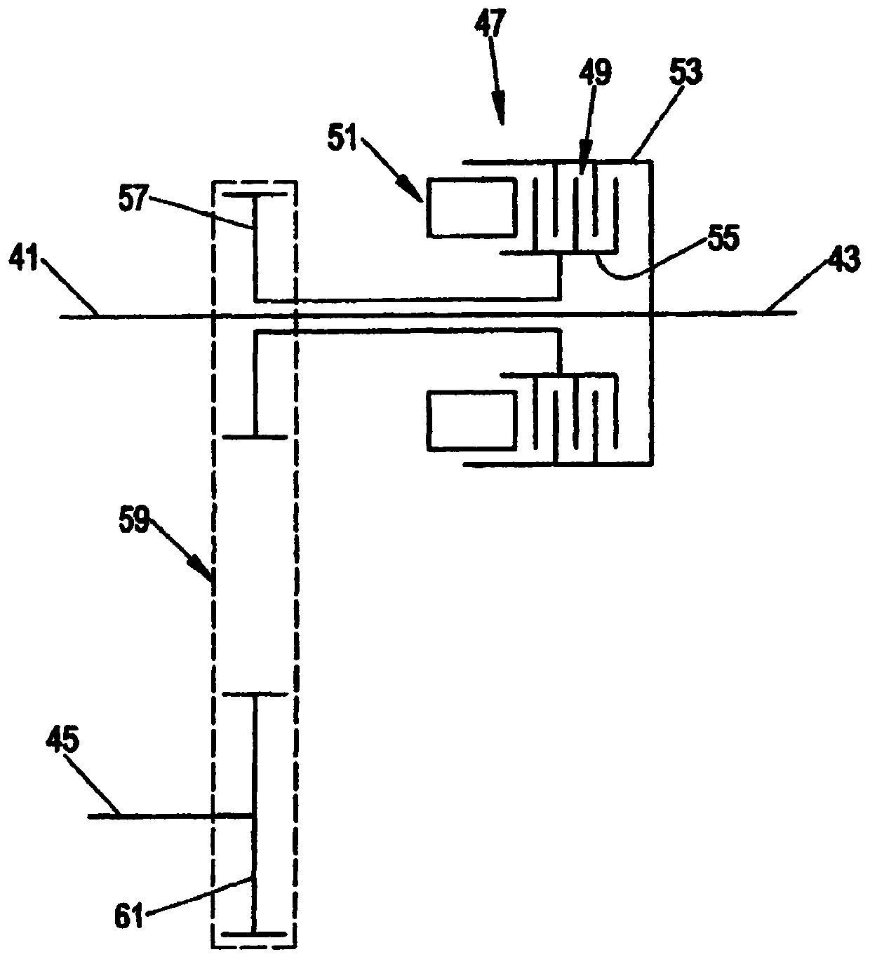 Transmission with continuous lubrication