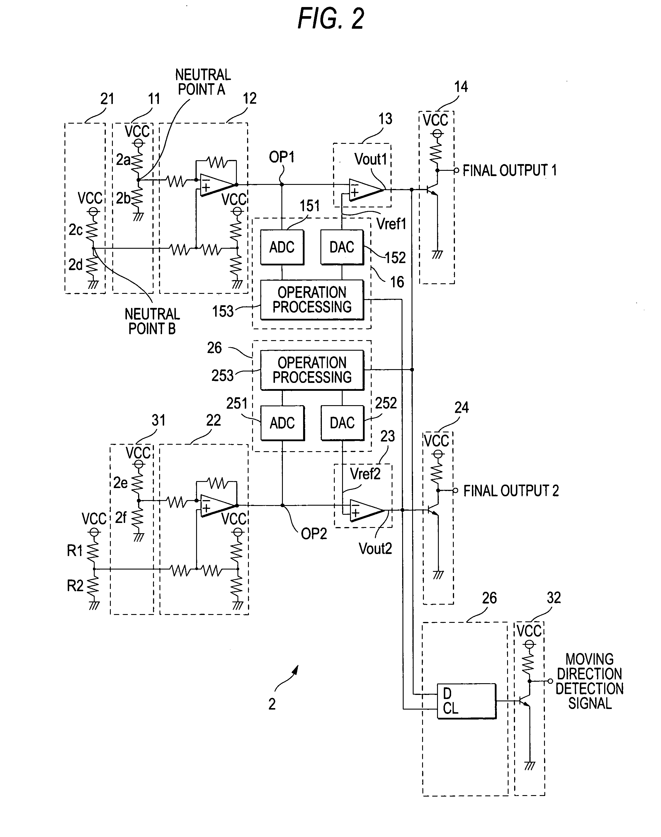 Magnetic detector maintaining high detection precision without affected by the temperature characteristics of the sensing element