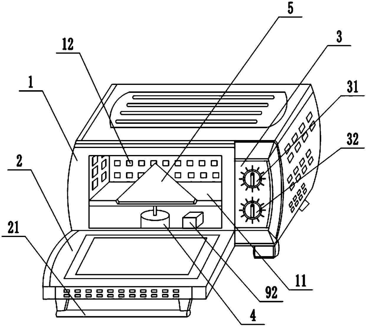 Rotary oven