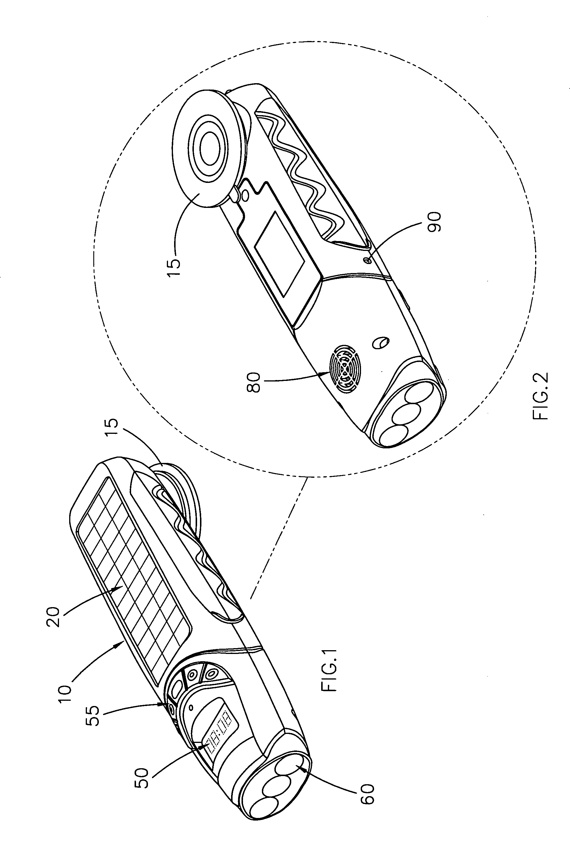 Intelligent solar electric torch