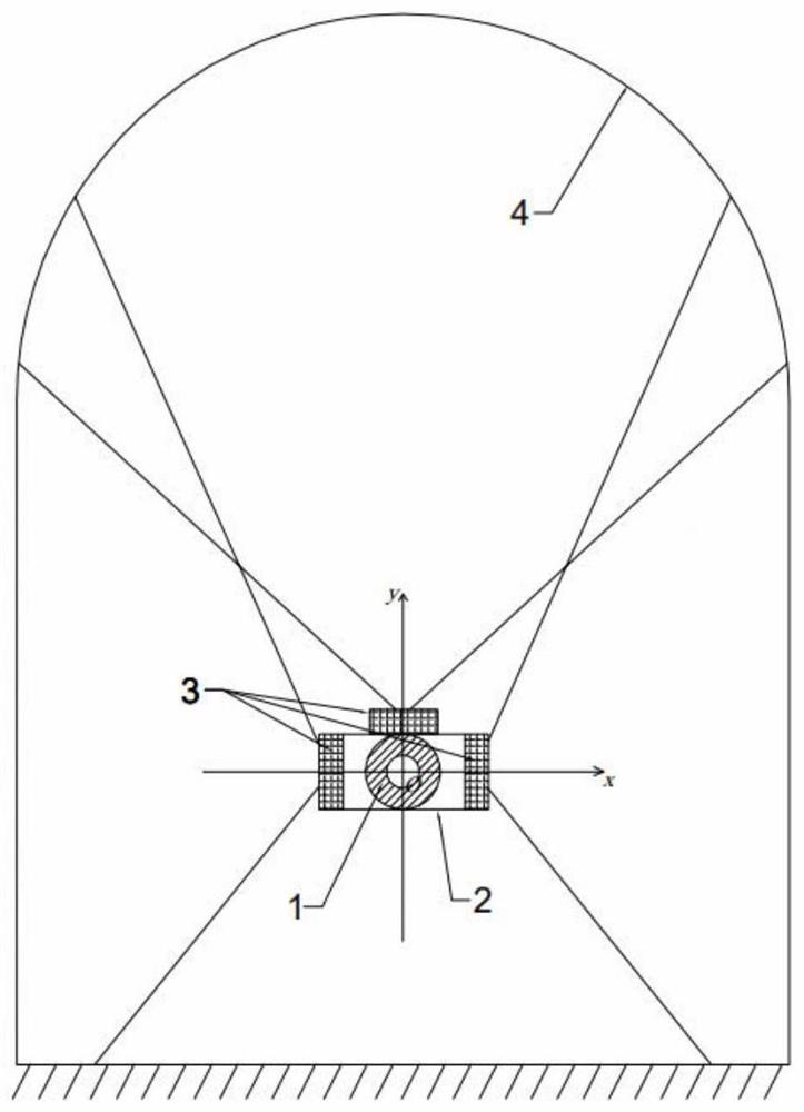 Method, device and storage medium for tof fusion and stitching of line array image of tunnel lining surface