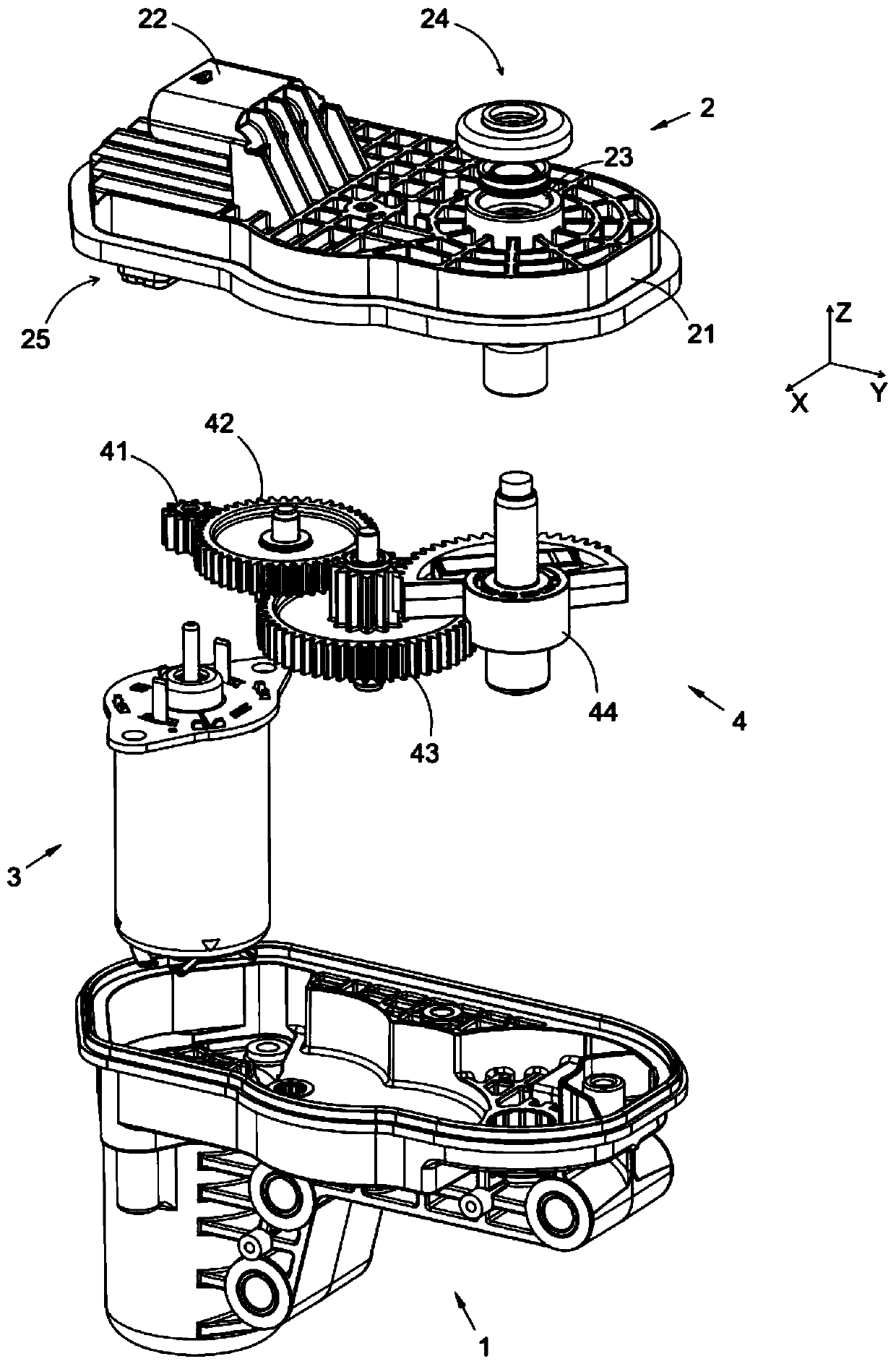 Electronic actuator