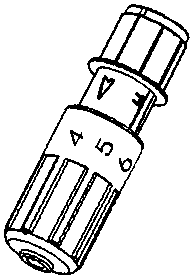 A device for controlling puncture depth and hidden needle and its application method