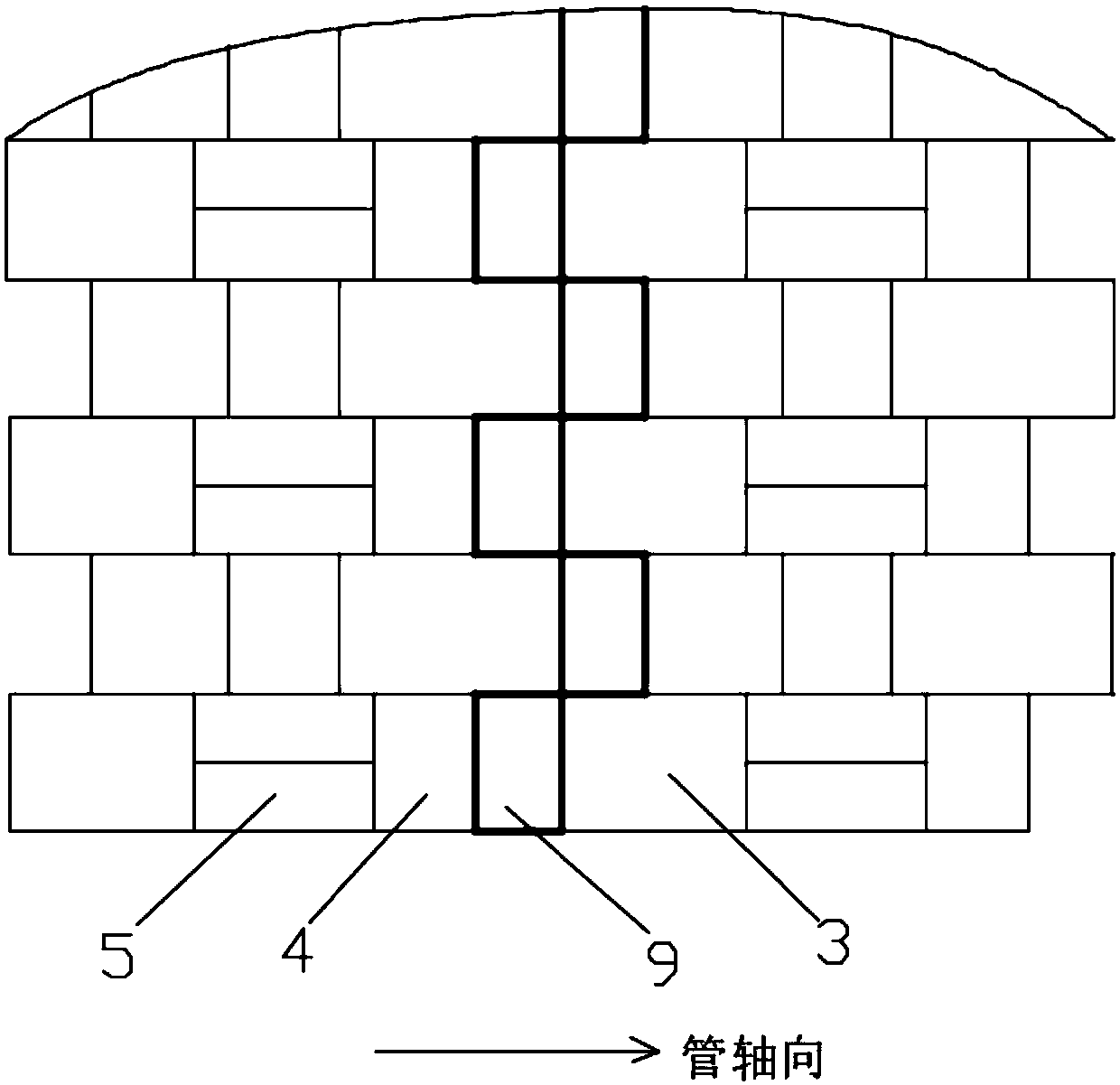 Internal and external finned tube inside evaporating and condensing dual-use ladder-shaped grid