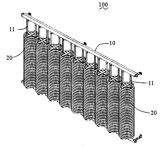 Water source heat exchanger and water source heat pump air conditioner