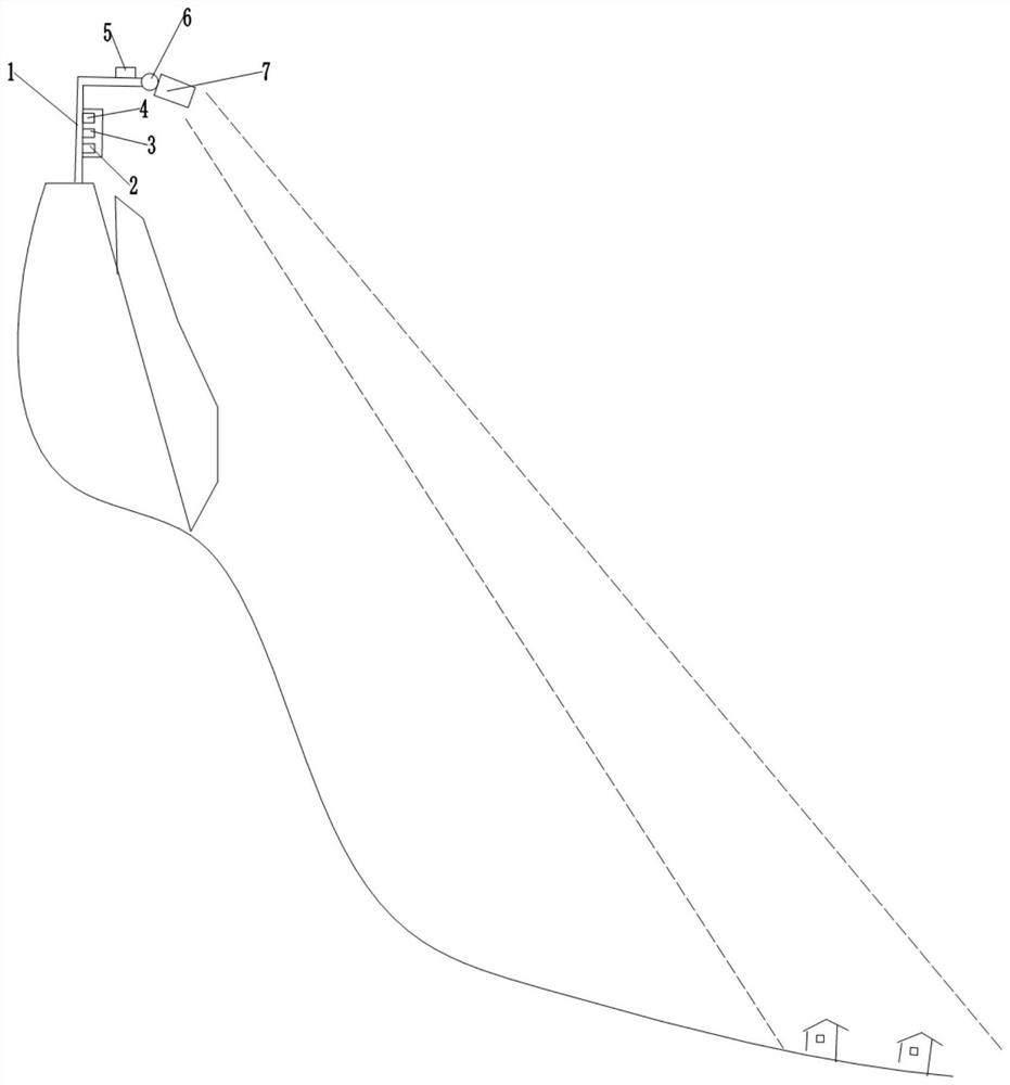 Dangerous rock mass acousto-optic combined intelligent monitoring and early warning method