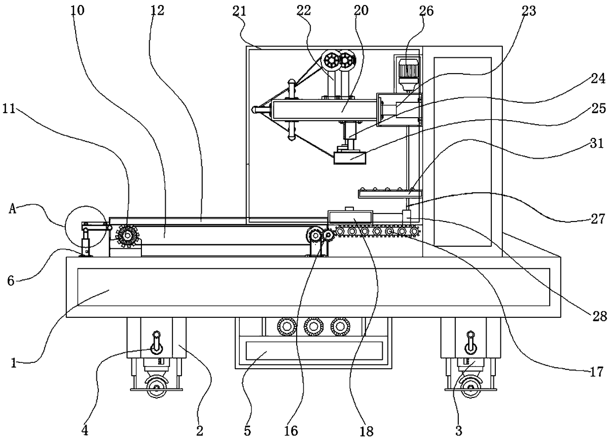 Safety type corner edge sealing machine capable of preventing hands from being clamped