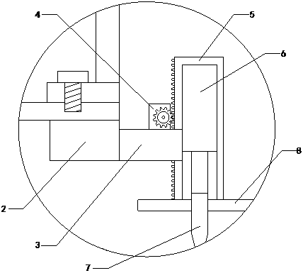 Middle-sized wind power generator maintenance tower