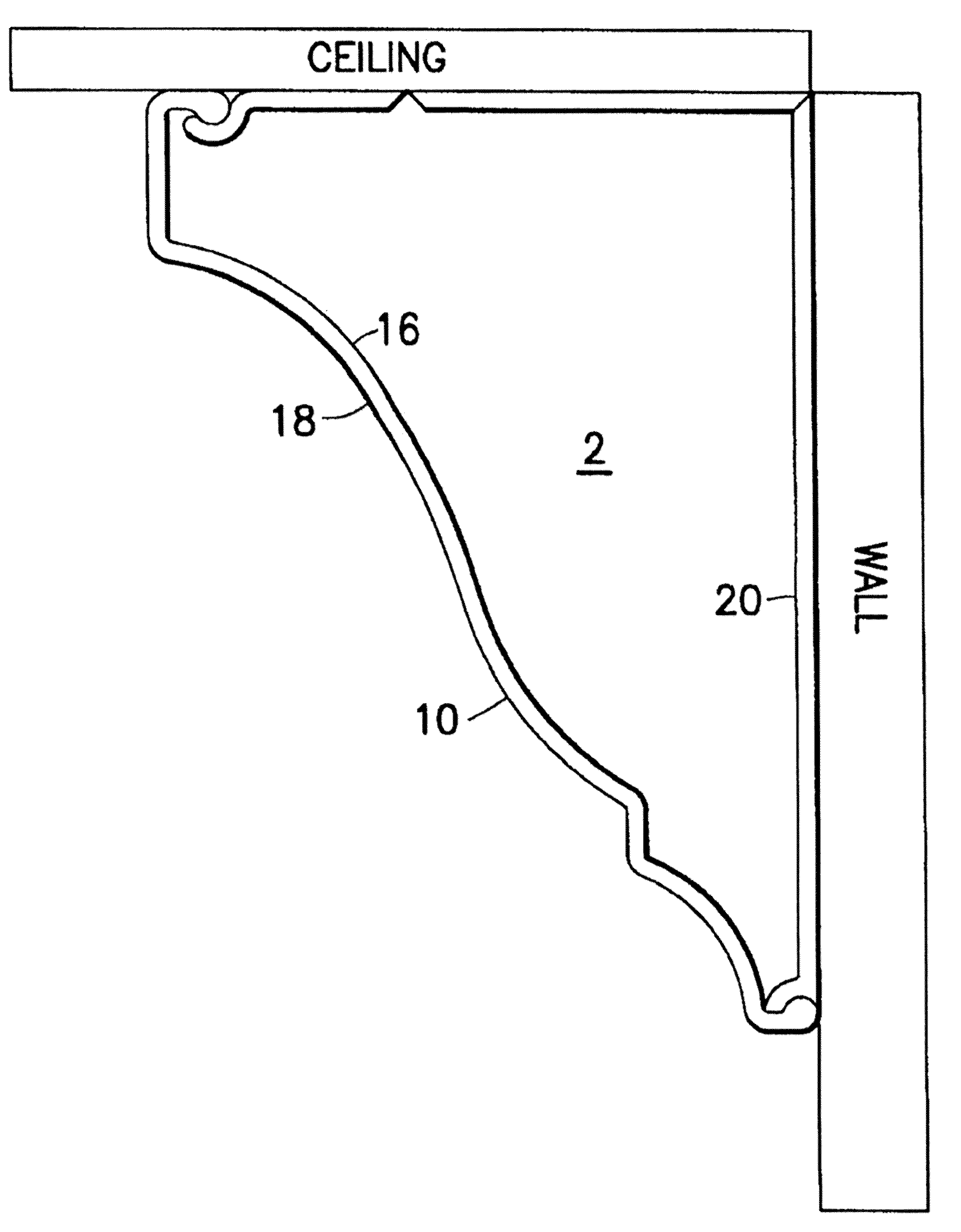 Crown extrusion