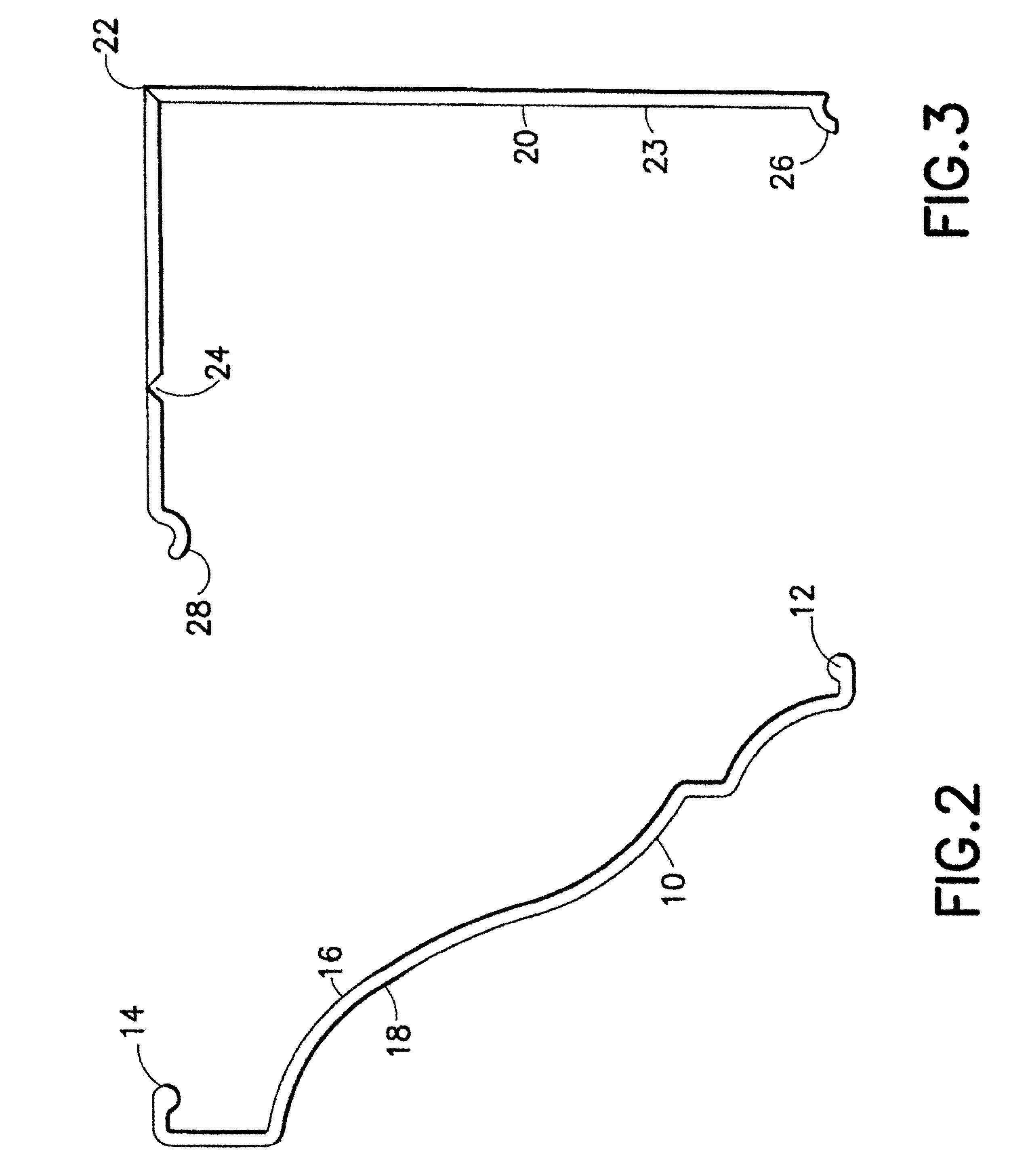 Crown extrusion