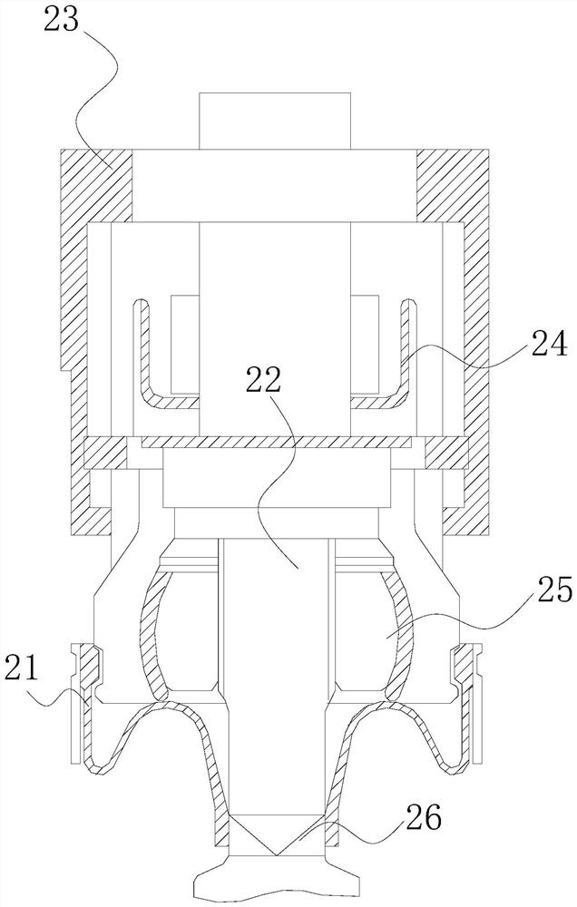 A valve bag vacuum filling equipment