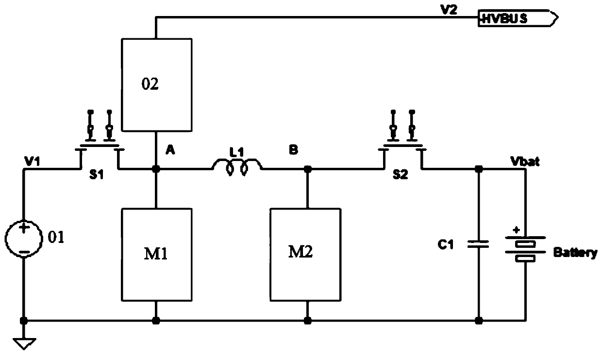 Multichannel bidirectional buck-boost circuit