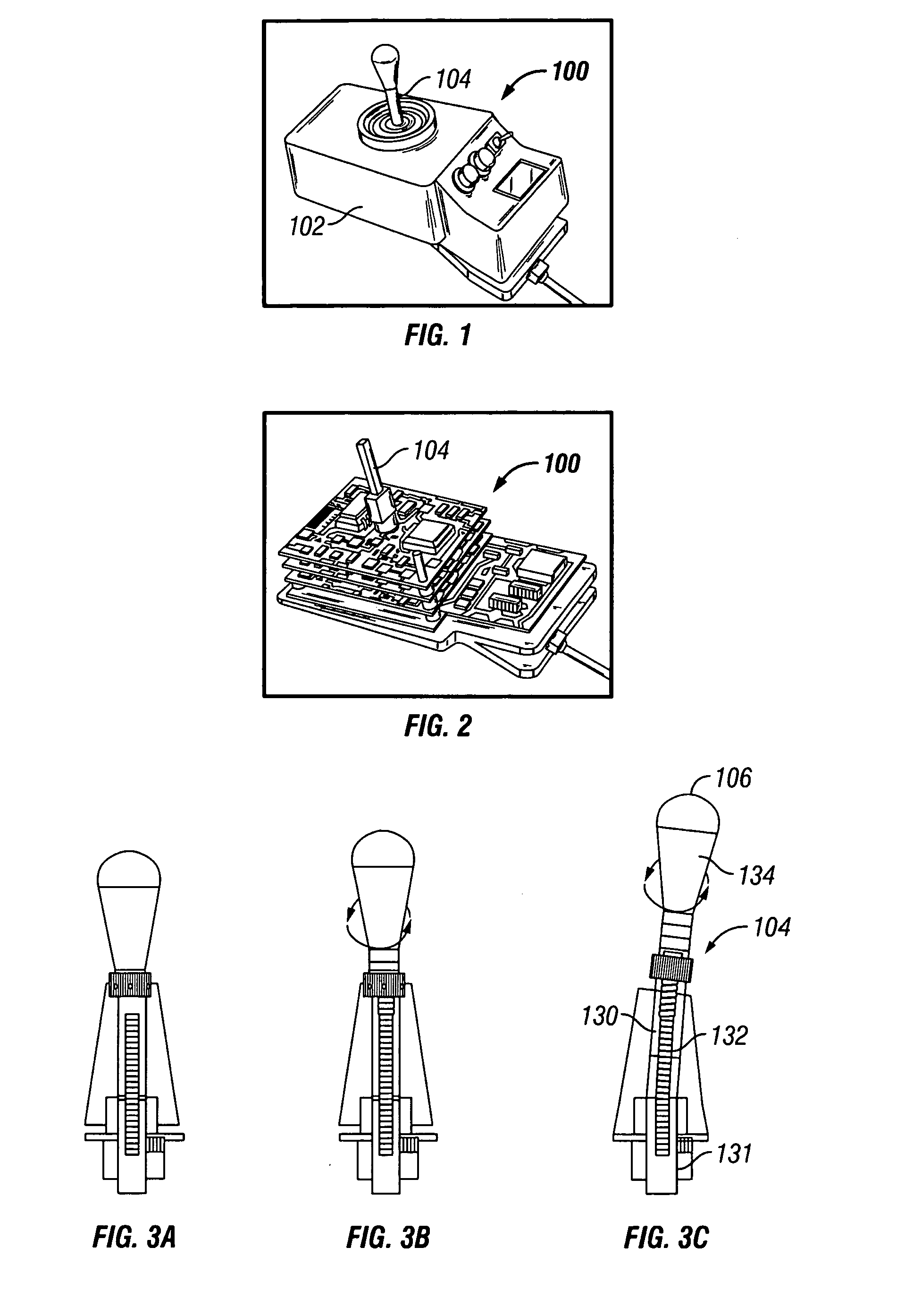 Variable compliance joystick with compensation algorithms