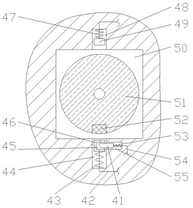 Plant ash preparation device with waste gas purification function