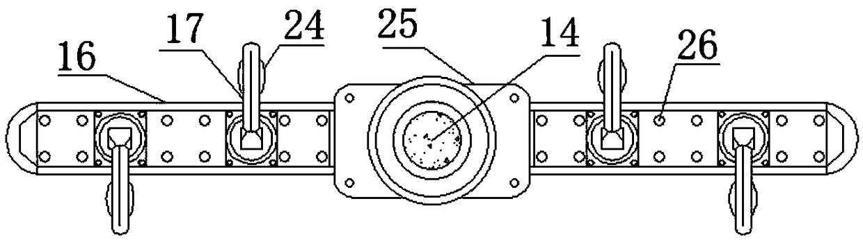 Fermentation compositing device for agricultural straw recycling