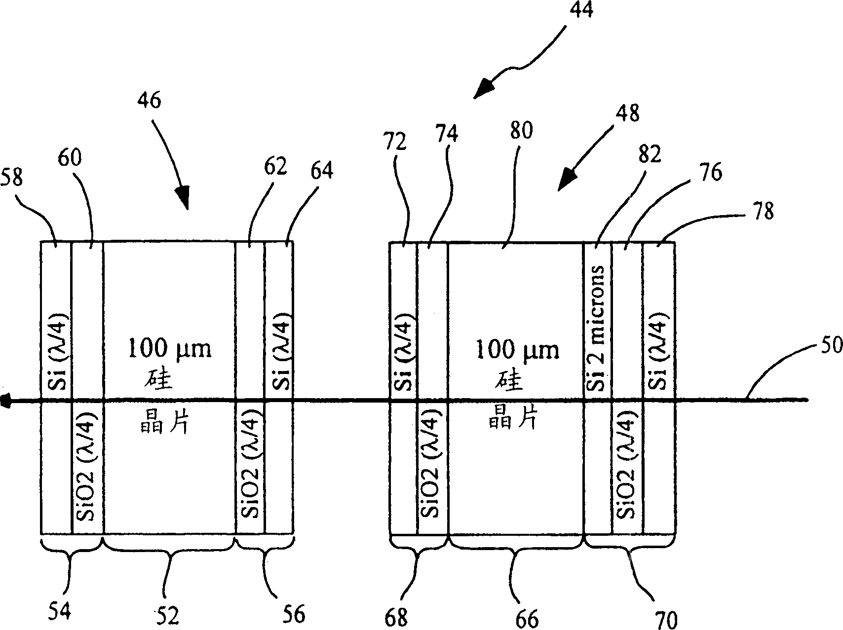 Adjustable extemal cavity laser