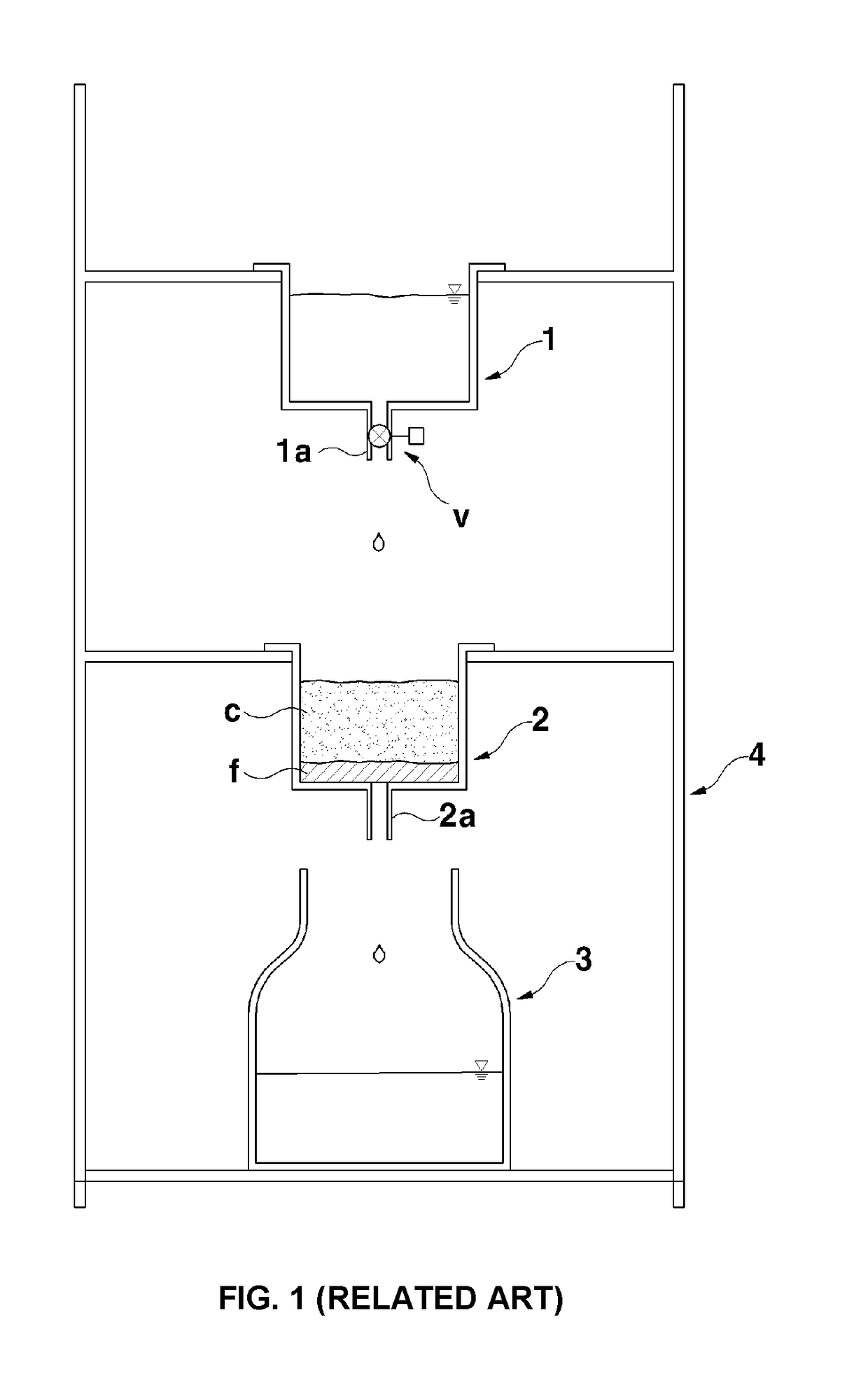 Cold brew coffee maker with water drip supply unit and coffee extraction guide member