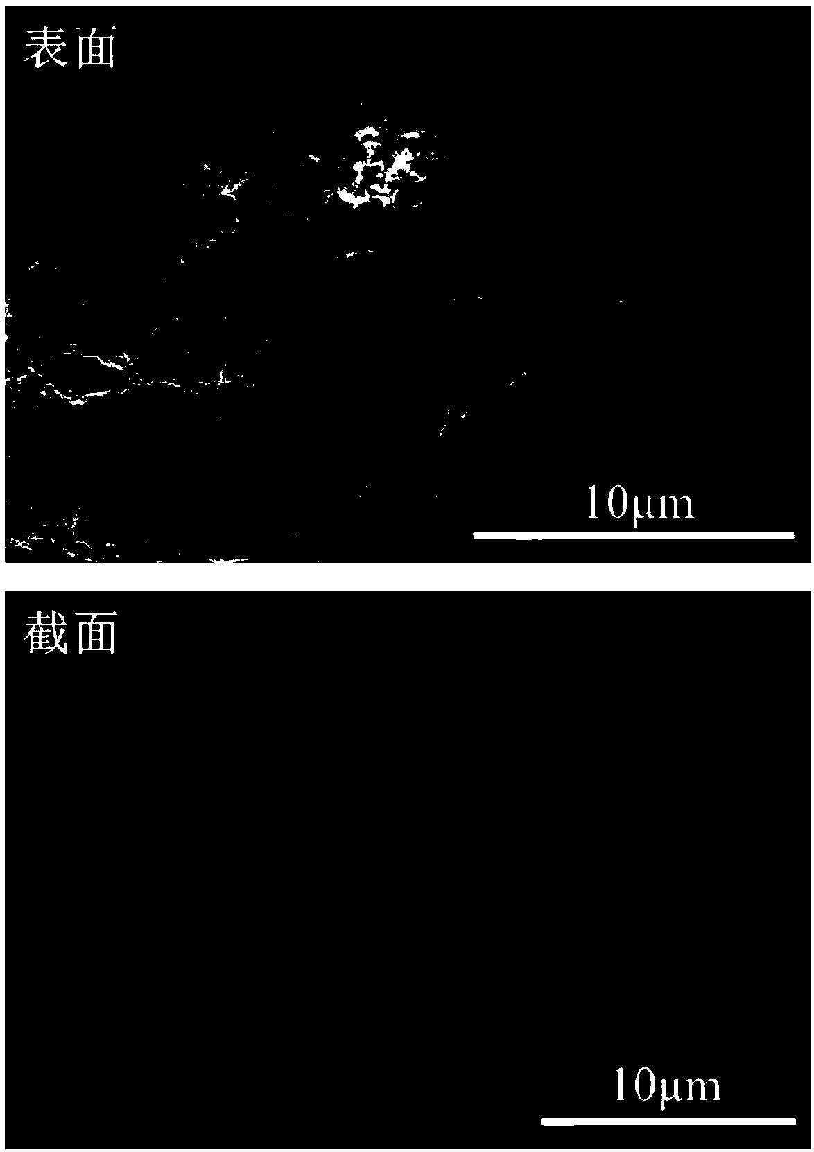 Carbonized bacterial cellulose/carbon nanotube film material and preparation method thereof