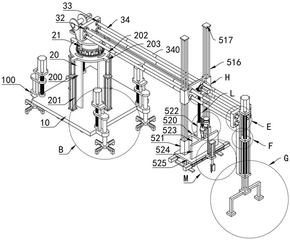 Polyester fiber composite coiled material edge joining device for buildings