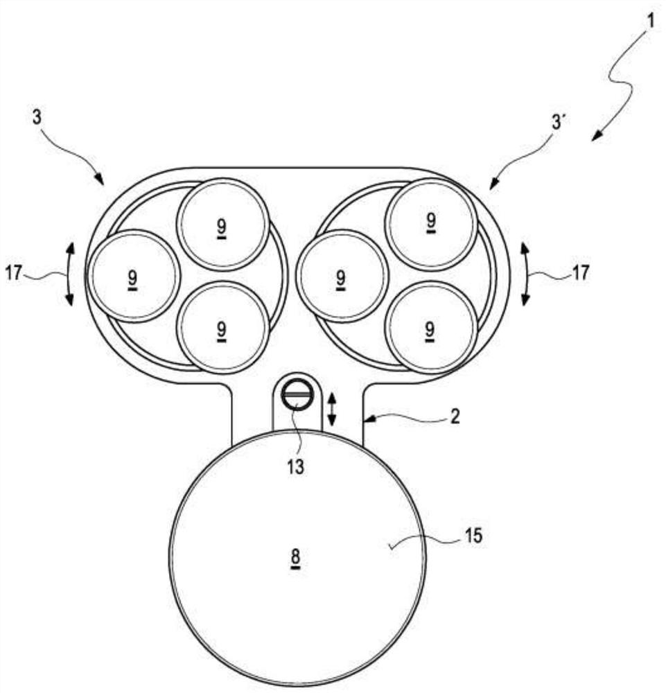 Massager suitable for massaging the Achilles tendon