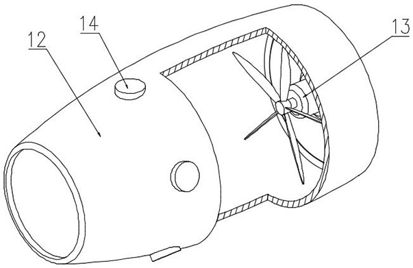 Active heat dissipation high-voltage test vehicle