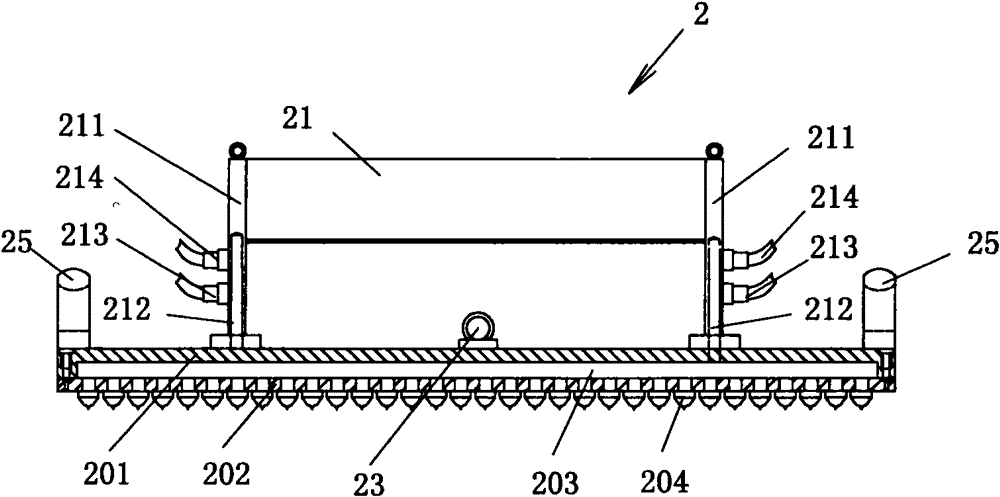 Pot body seed tray and pot body seeder