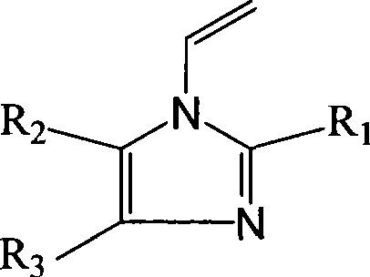 Metallic ion-polyvinyl imidazol complex catalyst and preparation method and application thereof