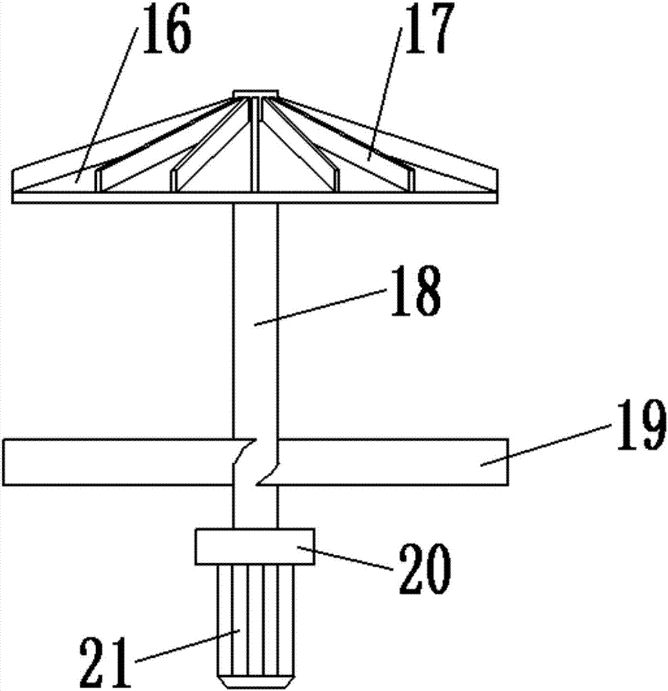 Multi-raw material mixing device for feed processing