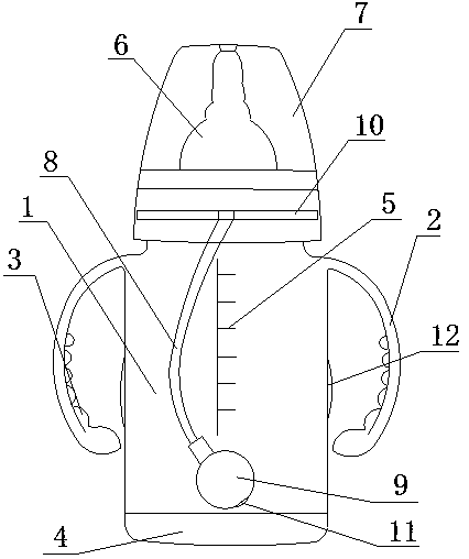 Infant feeding bottle