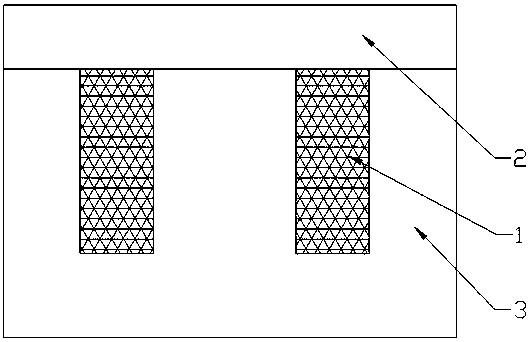 Inductance transformer and fabrication method thereof