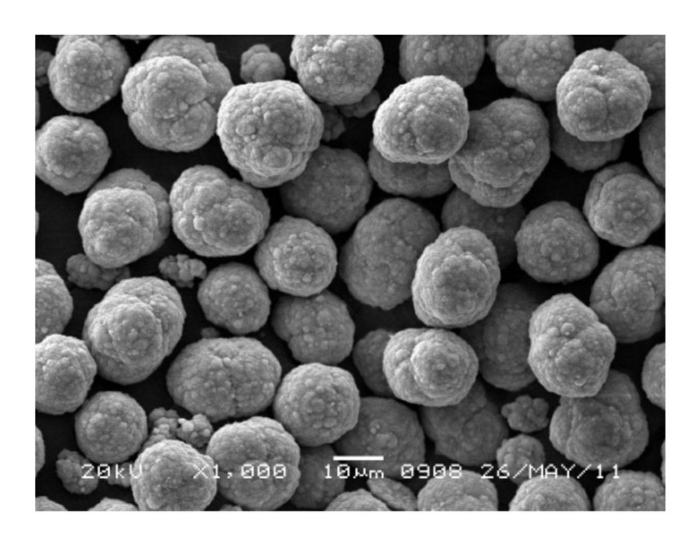 Spherical manganic manganous oxide and its preparation method