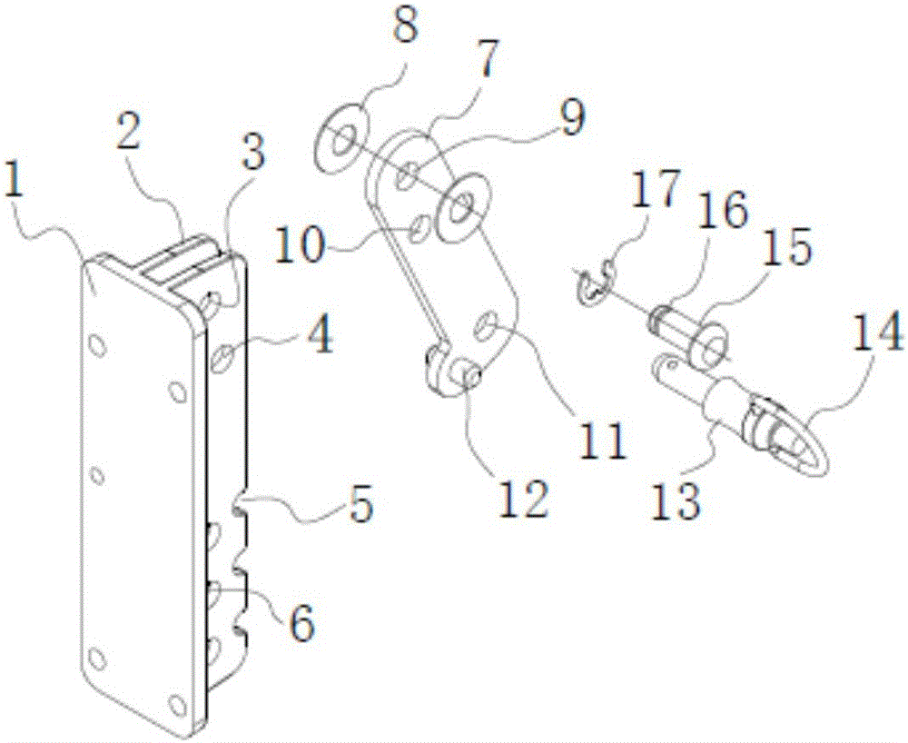 Connecting device of combined sound box