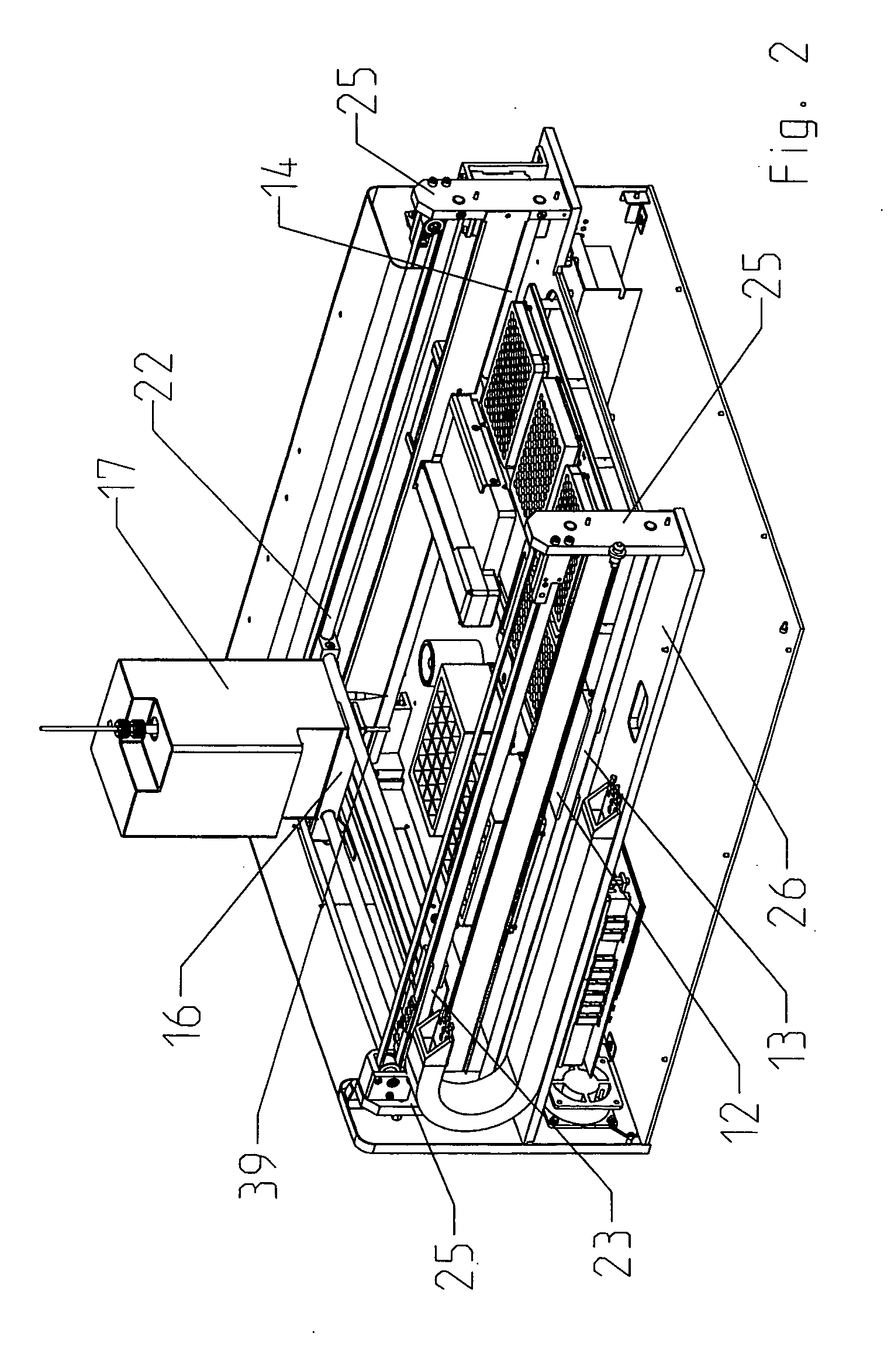 Automatic pipetting and analyzing device